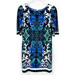 Eliza J Floral Print Shift dress size: 4